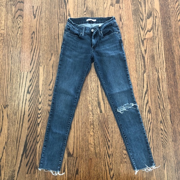 Levi's Denim - Levi’s Raw Hem Skinny Jeans